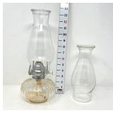 Vintage Lamp Light Farms Oil Burning Lamp 330 +