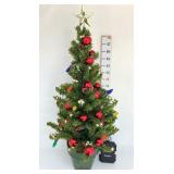 Decorated Table Top Artificial Christmas Tree