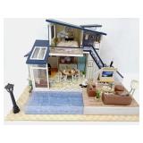 8' House w/Loft Diorama - Lighted -