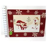 St. Nicholas Square Winter Wishes Platter