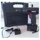 Craftsman 3/8' Drill Driver w/Battery, Case &