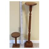 34' & 11' Homemade Plant Stands