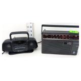 Vintage Radio's. GE & Lifelong Baby Boom Box