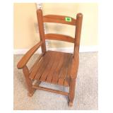 Vintage Child's Rocking Chair