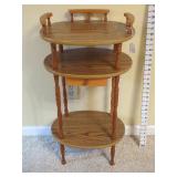 30' Oval Shelf w/Drawer