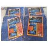 (4) P-Line Poly Tarps - 6' x 8' - NIP