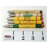(5) Seed Corn Bullet Pencils