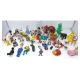 Assortment of Rubber & Plastic Figures