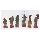 Vintage Marx Litho Target Figures