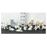 Miniature Bone China Dogs