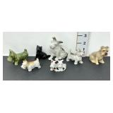 Miniature Dog Figurines