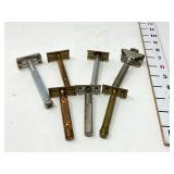 (7) Metal Handled Safety Razors