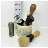 Vintage Old Spice Shaving Mug & (5) Shaving