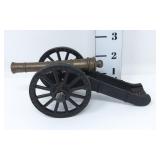 Vintage Pennc4aft Miniature Cast Cannon