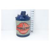 Winona-Maid Metal Gas Can w/Wooden Handle