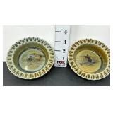 (2) Wade Co. Armagh Irish Porcelain Hunting /