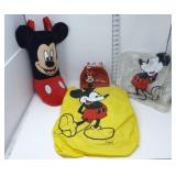 Minnie Mouse Purse, Mickey Boot & (2) Children