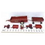 Miniature Farmall Tractors & Implements