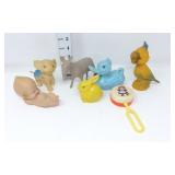 V8ntage Baby Plastic & Rubber Squeeze Toys