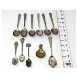 (6) Presidential Spoons & (5) Various Spoons