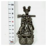 Cast Iron Wall Match Holder