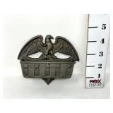 Antique Cast Iron Eagle Match Holder