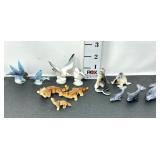 Water Loving Animal Miniature Bone China