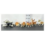 Woodland Animal Miniature Bone China Figurines