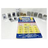(5) Zippos, (2) Ronsons, & (6) Assorted Brand