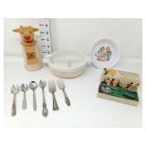 Hanks Craft Baby Dish, Thanks Whirley Cow