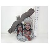 Ceramic Native American Figurine