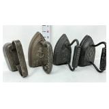(4) Sad Irons