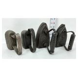 (4) Sad Irons
