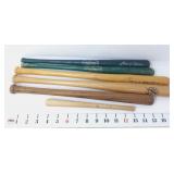(2) Louisville Slugger Bats Signed - Henry Aaron