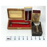(3) Antique Razors w/ cases