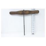 Antique Primitive T-Handled Auger