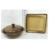 Pyrex Dishes 032-N & 222