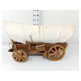 Wooden Covered Wagon Decor