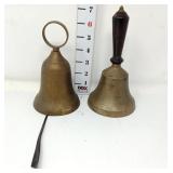 (2) Brass Bells