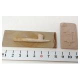 Clay Pipe of Peace & Santa Fe Clay Incense Burner