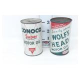 C9noco Super Motor Oil  & Wolf`s Head Banks