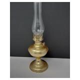 Aladdin No. 5 Gold-Tone Oil Lamp