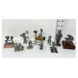 Pewter Figurines of Children