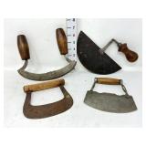 (4) Antique Choppers