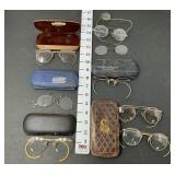Vintage 12k GF Eyeglasses and Cases