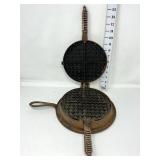 Shapleigh No. 8 Cast Iron Waffle Iron