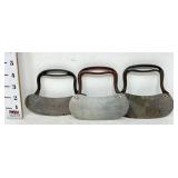 (3) Vintage Metal Handled Choppers