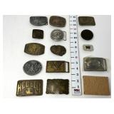 (14) Vintage Belt Buckles
