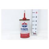 Vtg. Standard Household Oil Tin Can Petroliana Adv