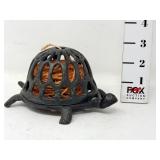Cast Iron Turtle String Holder